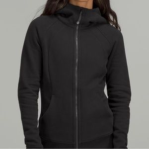 Lululemon Black Zip-up Scuba Hoodie